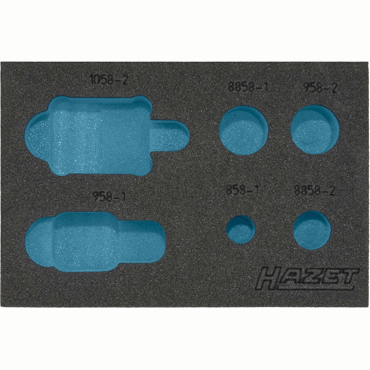 Hazet 163-217L 2-component soft foam insert