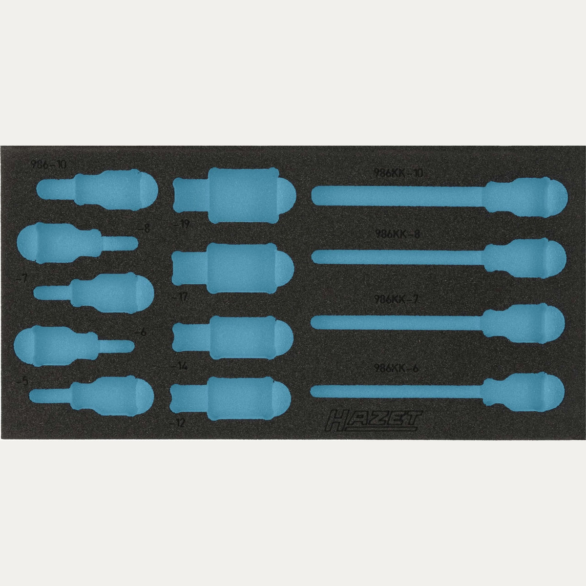 Hazet 163-220L 2-component soft foam insert