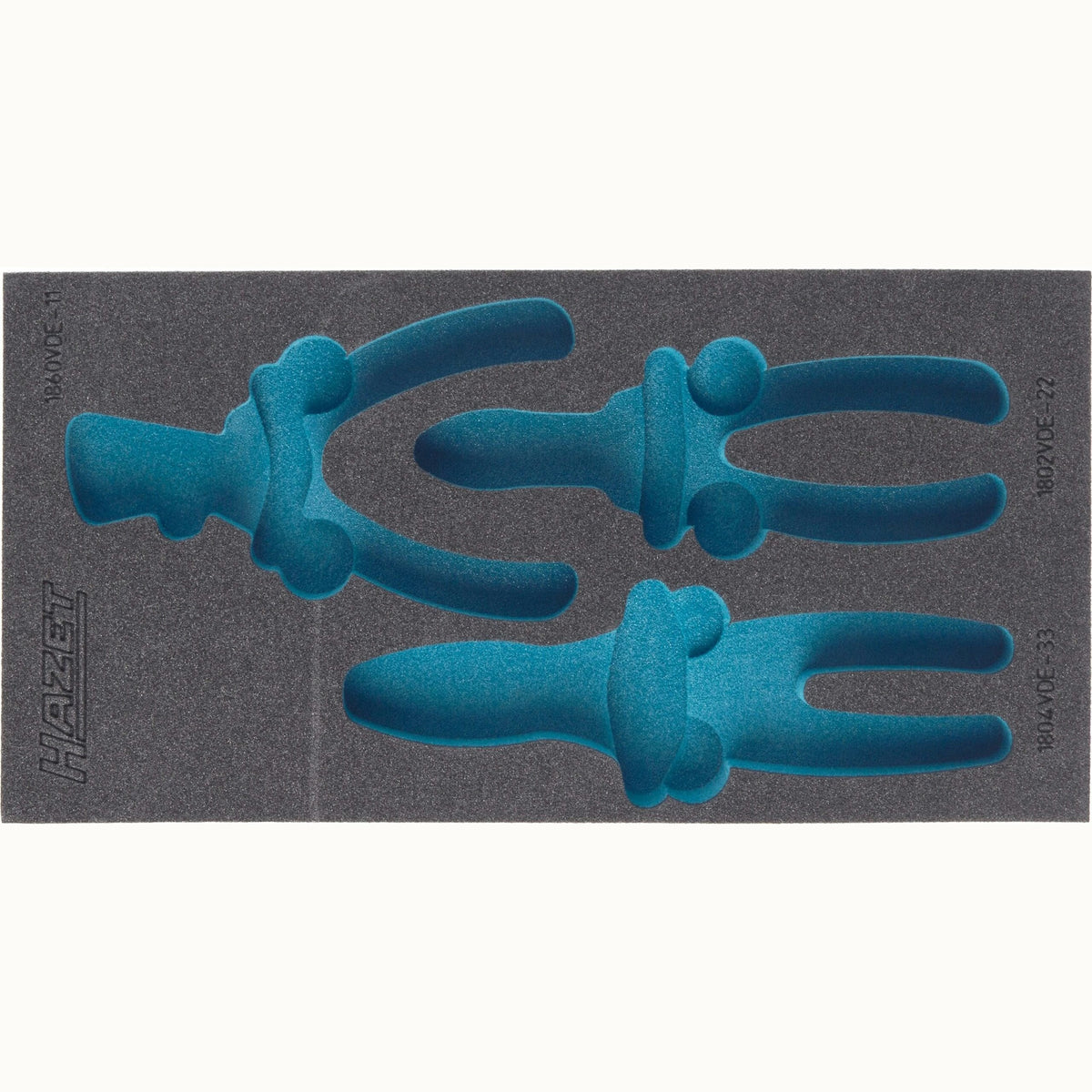 Hazet 163-227L 2-component soft foam insert