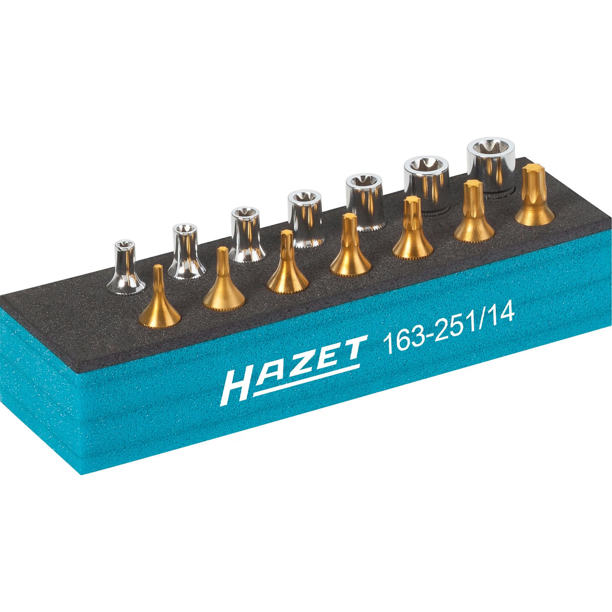 Hazet 163-251/14 Tool set ∙ TORX®