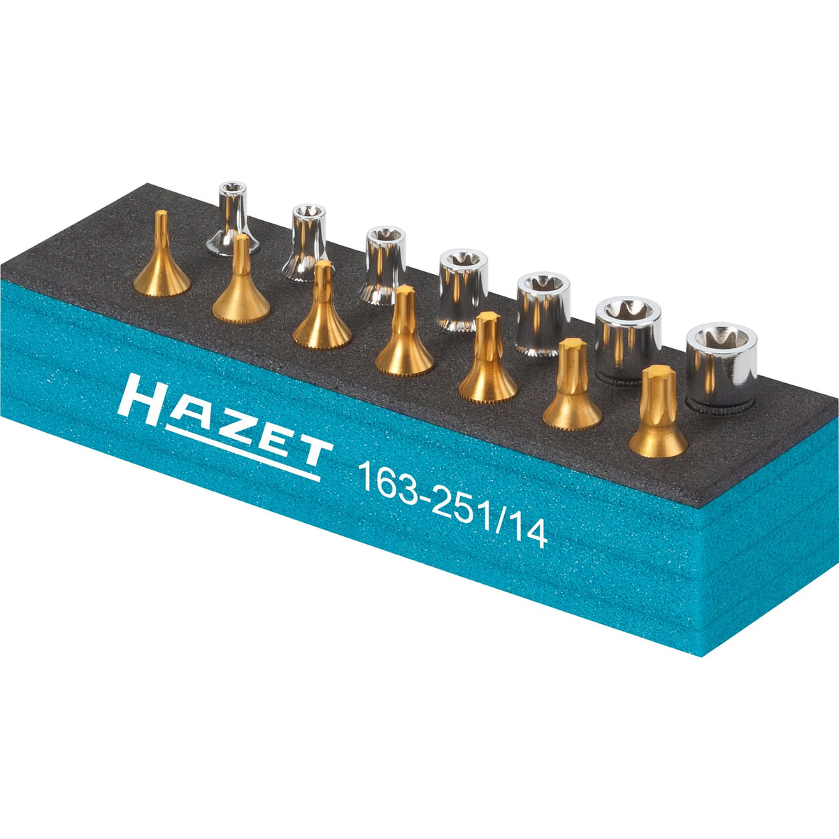 Hazet 163-251/14 Tool set ∙ TORX®