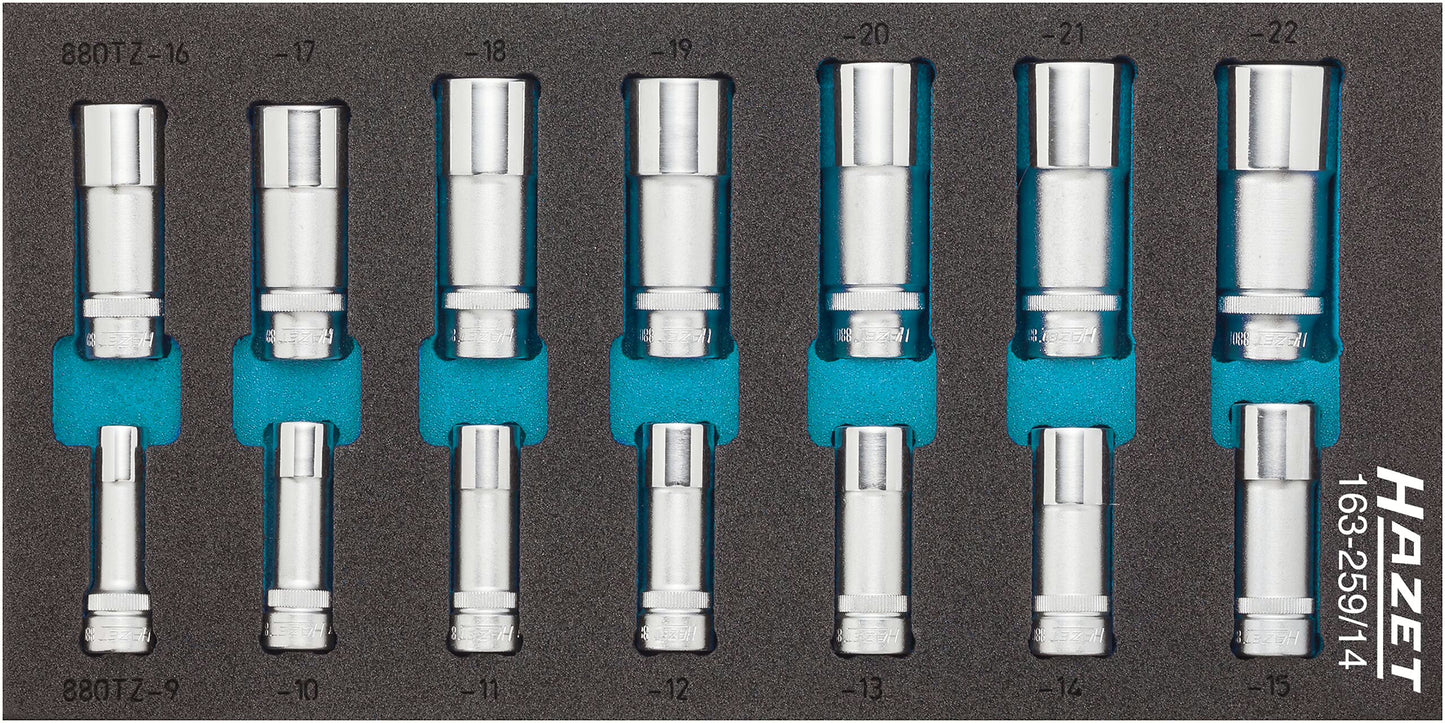 Hazet 163-259/14 Socket set