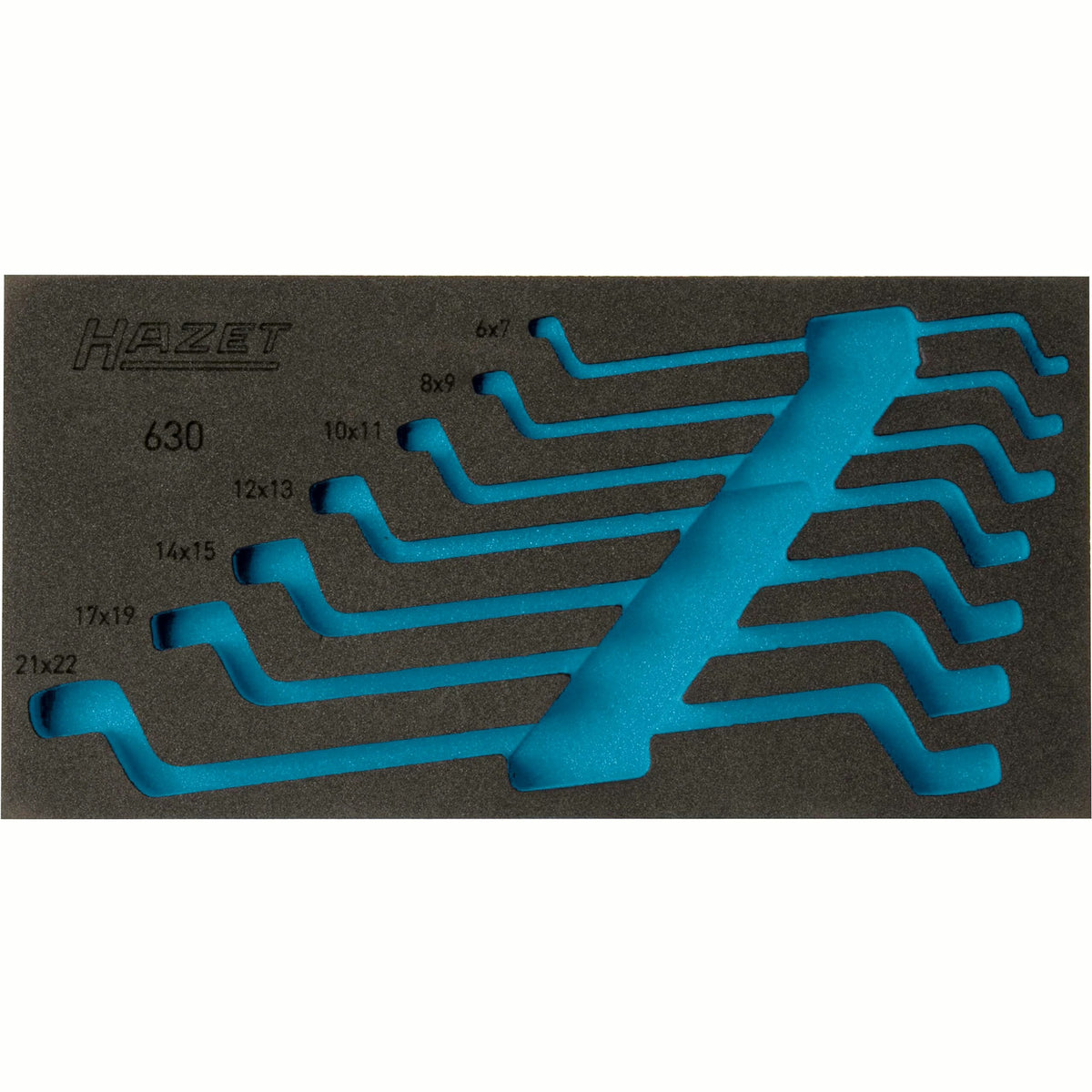 Hazet 163-296L 2-component soft foam insert