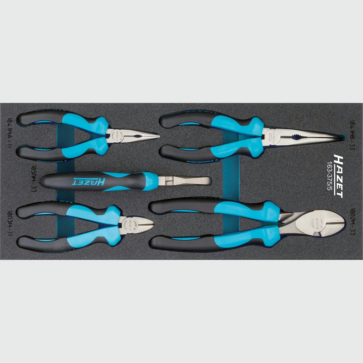 Hazet 163-375/5 Pliers set