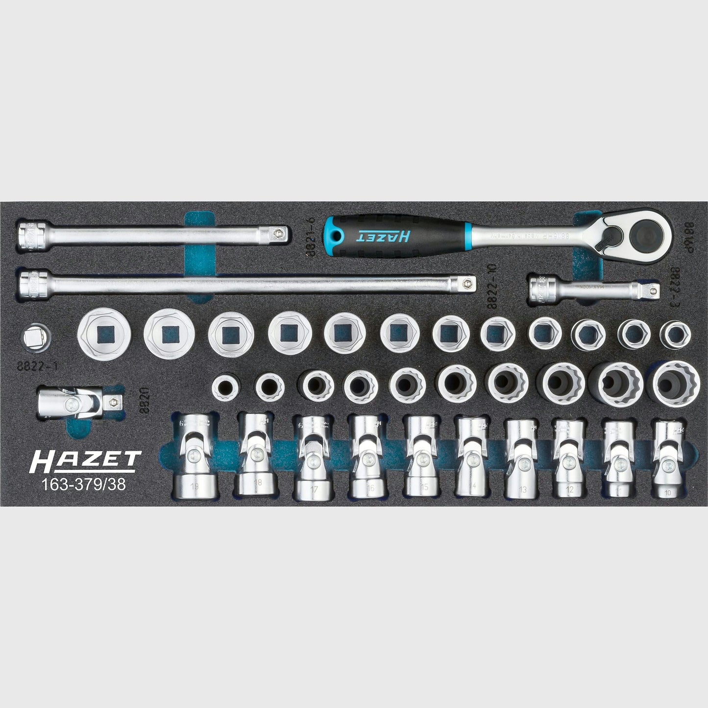 Hazet 163-379/38 Socket set