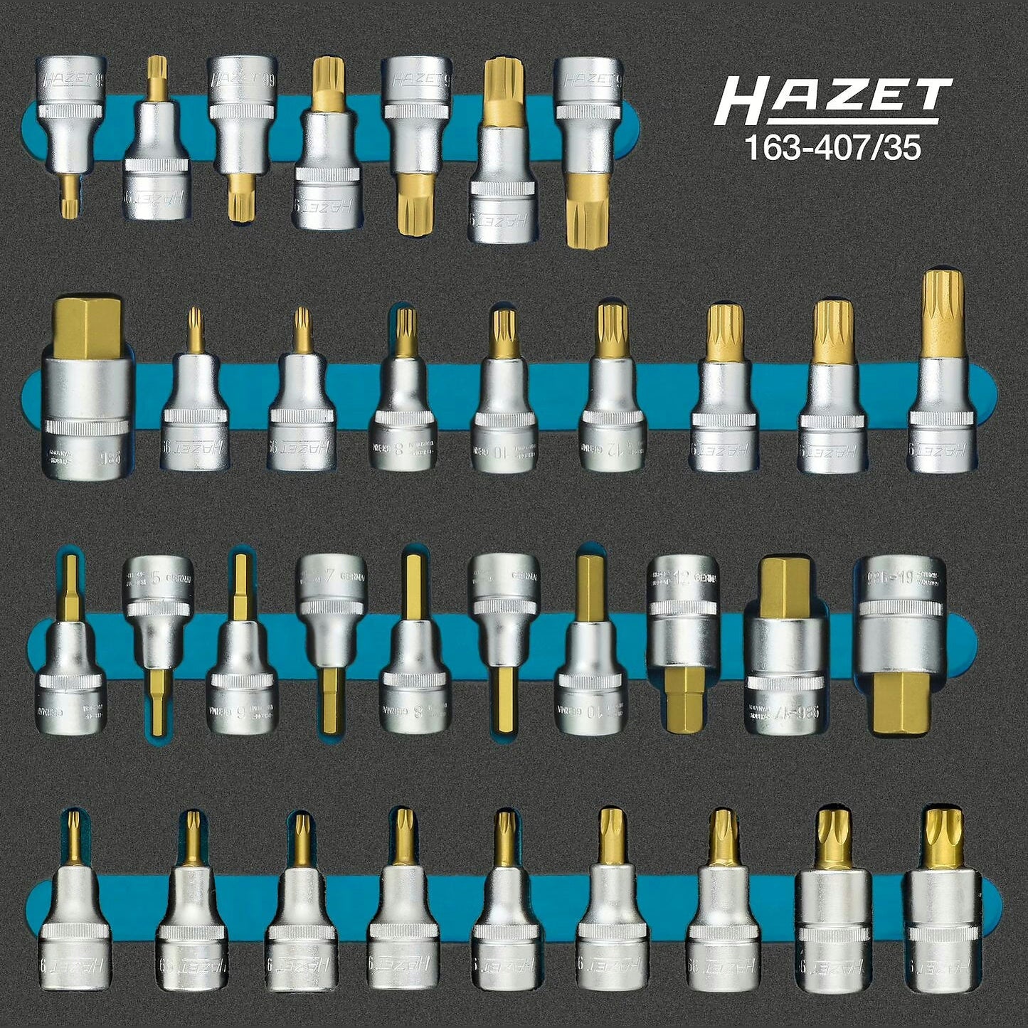 Hazet 163-407/35 Screwdriver socket set