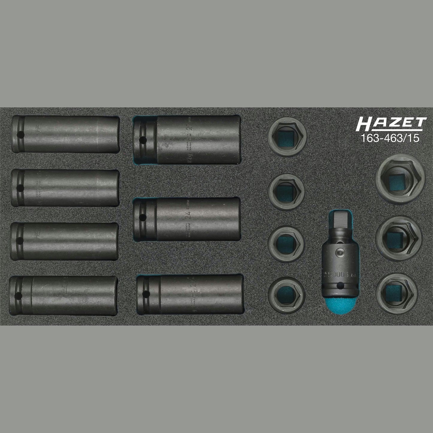 Hazet 163-463/15 Impact socket set