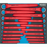 Hazet 163-543/18 Box-end wrench set ∙ with protective insulation