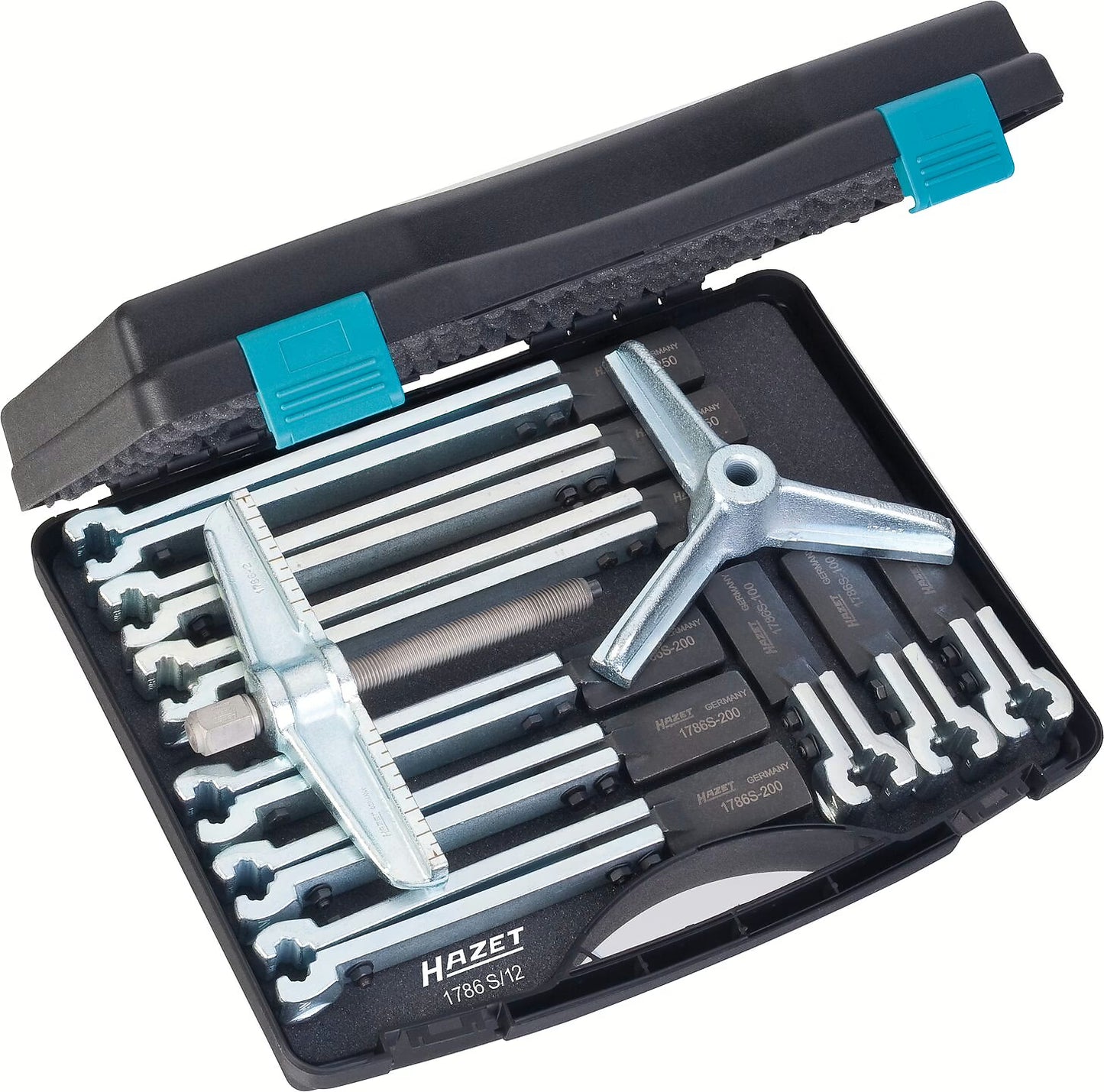 Hazet 1786S/12 Puller set ∙ 3-arm