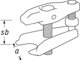 Hazet 1790-6 Ball joint puller