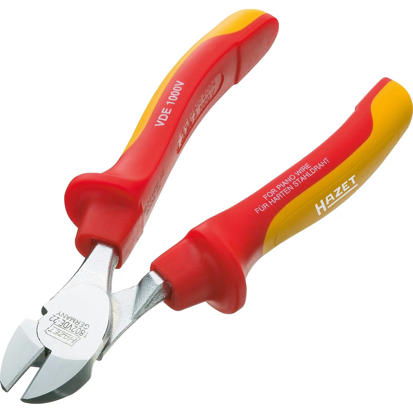 Hazet 1802VDE-22 Heavy-duty diagonal cutter ∙ with protective insulation