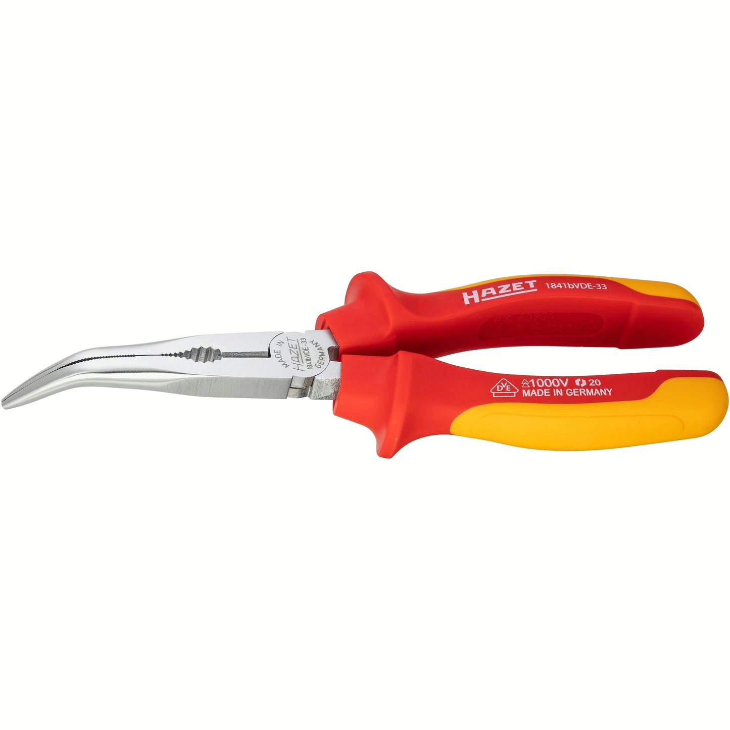 Hazet 1841BVDE-33 Snipe nose pliers ∙ with protective insulation