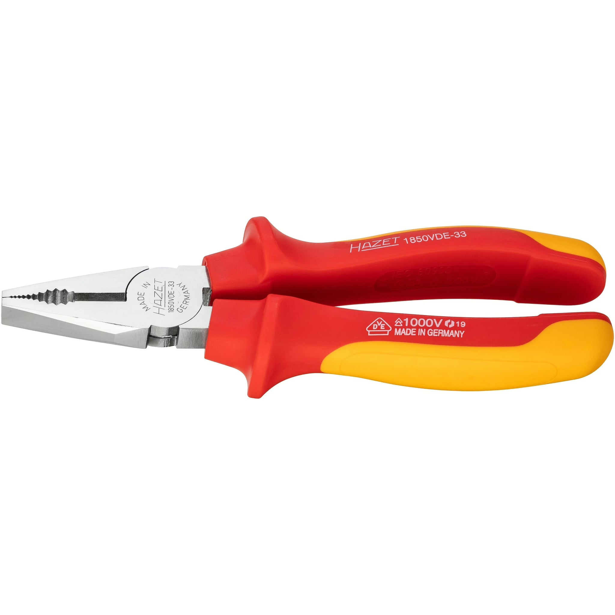 Hazet 1850VDE-33 Combination pliers ∙ with protective insulation