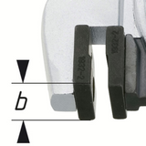 Hazet 1932-2 300mm Flange tool