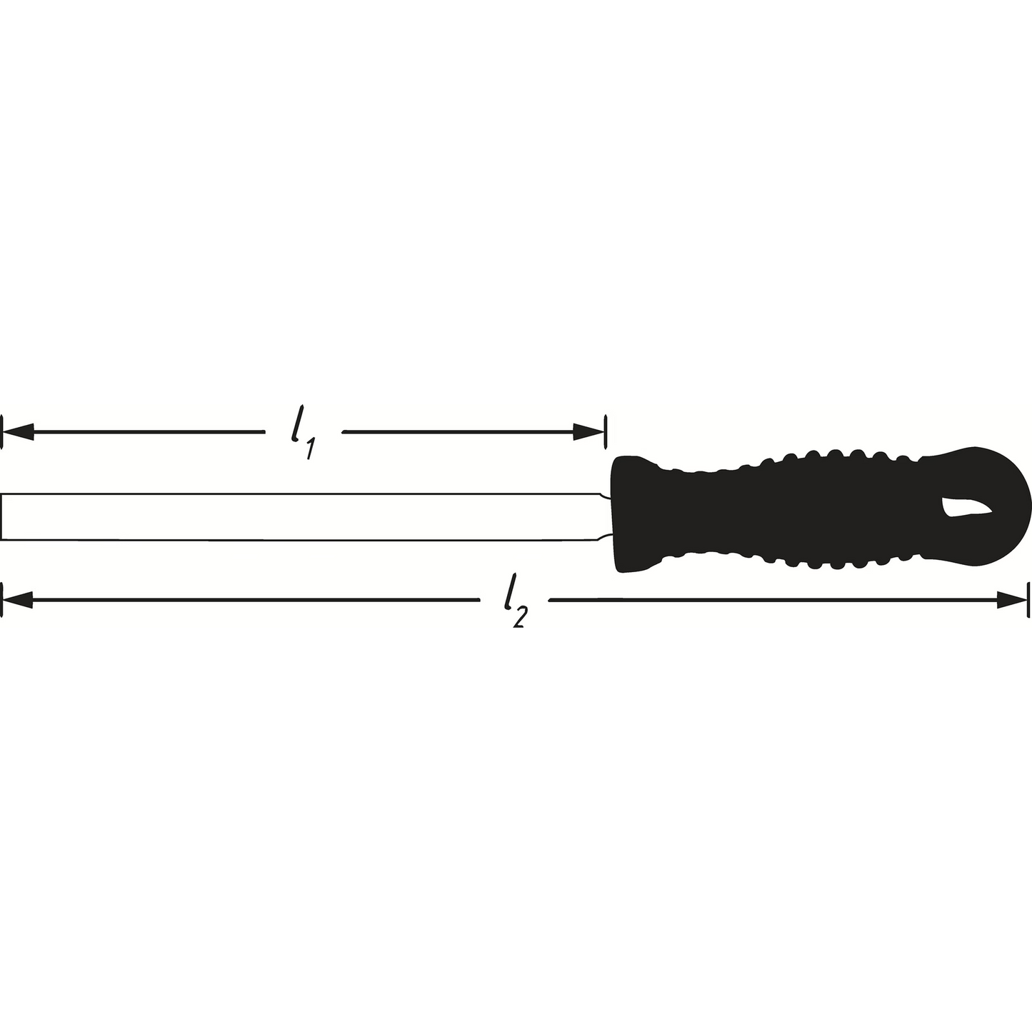 Hazet 1934-9 430mm Car body file