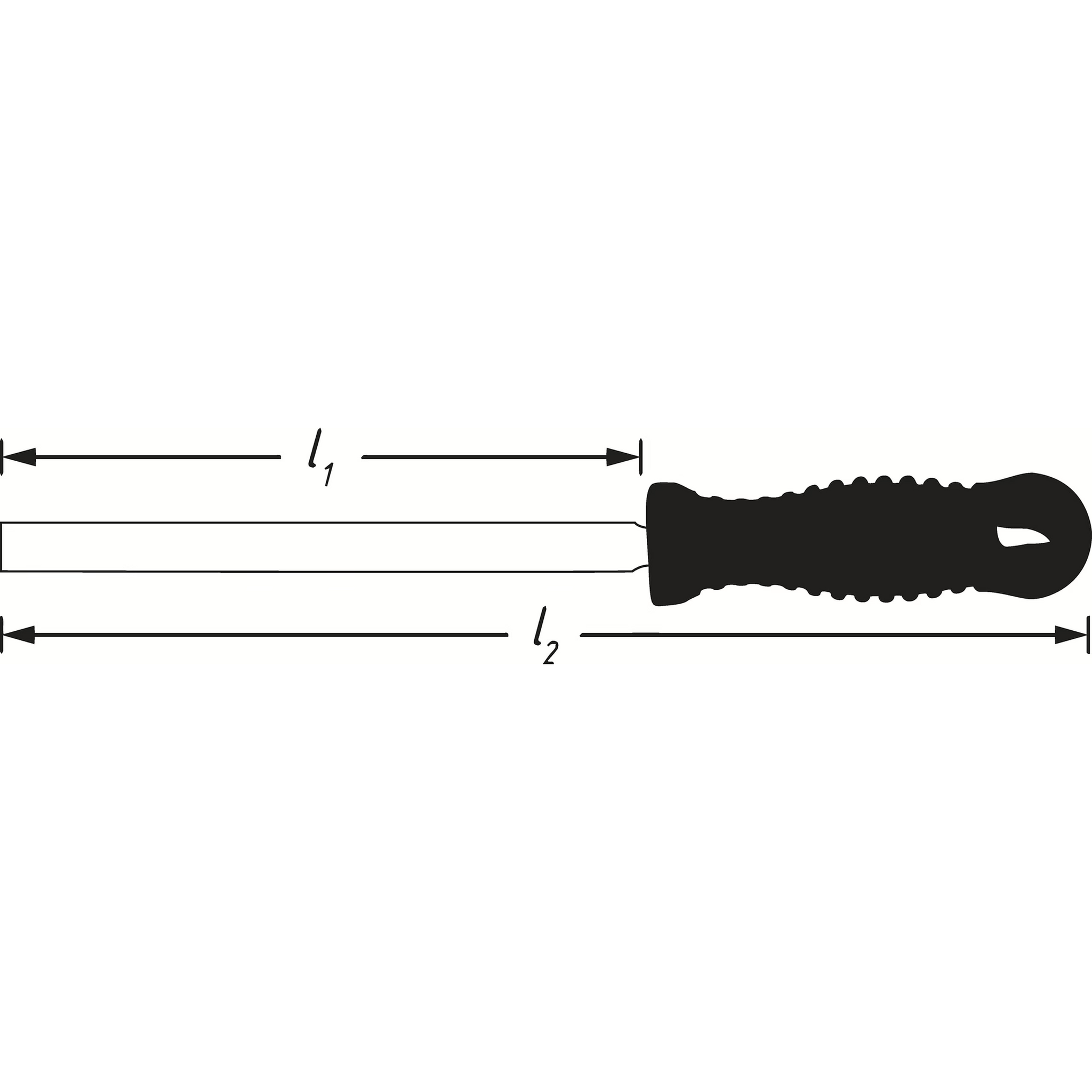 Hazet 1934-9 430mm Car body file