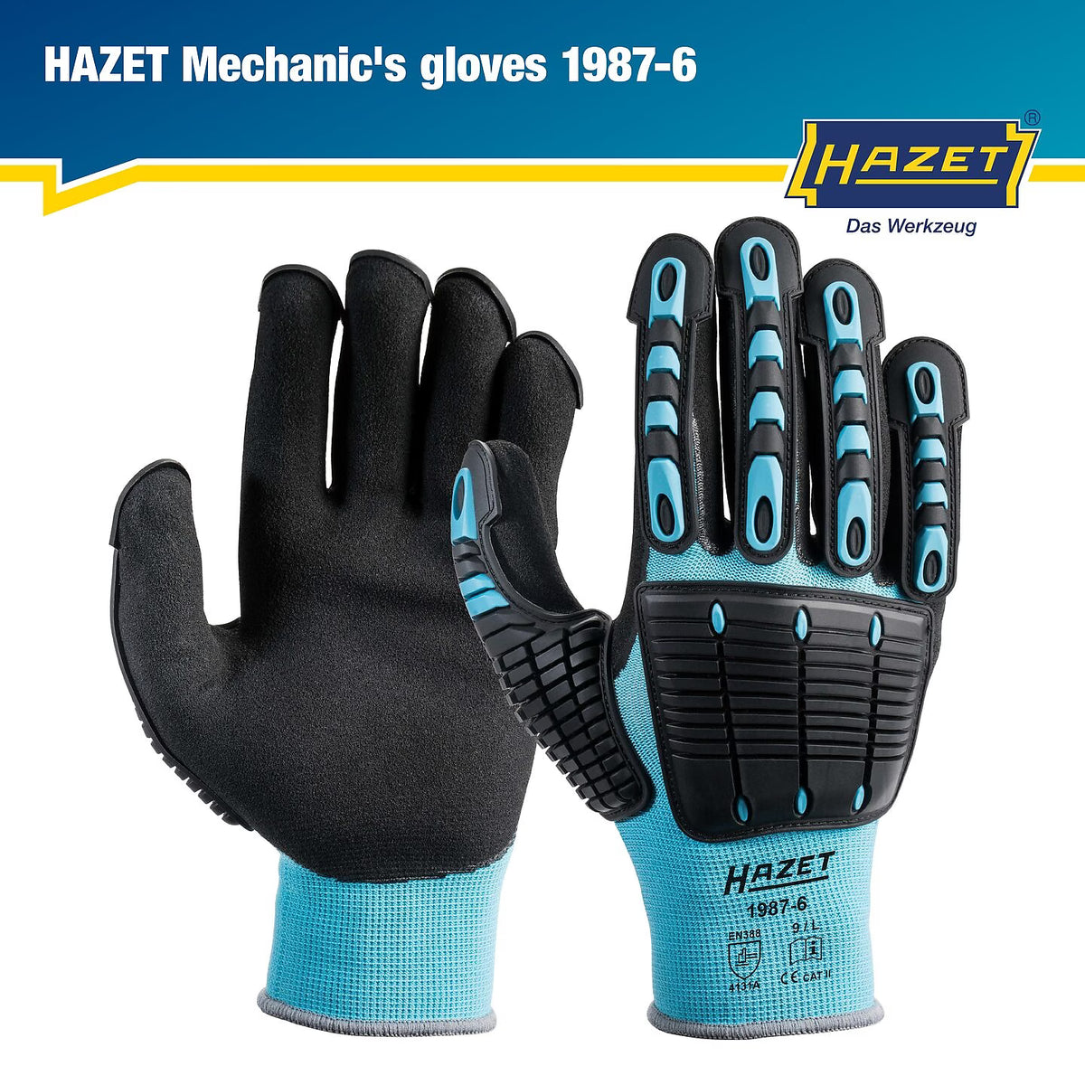 Hazet 1987-6 Mechanic's gloves