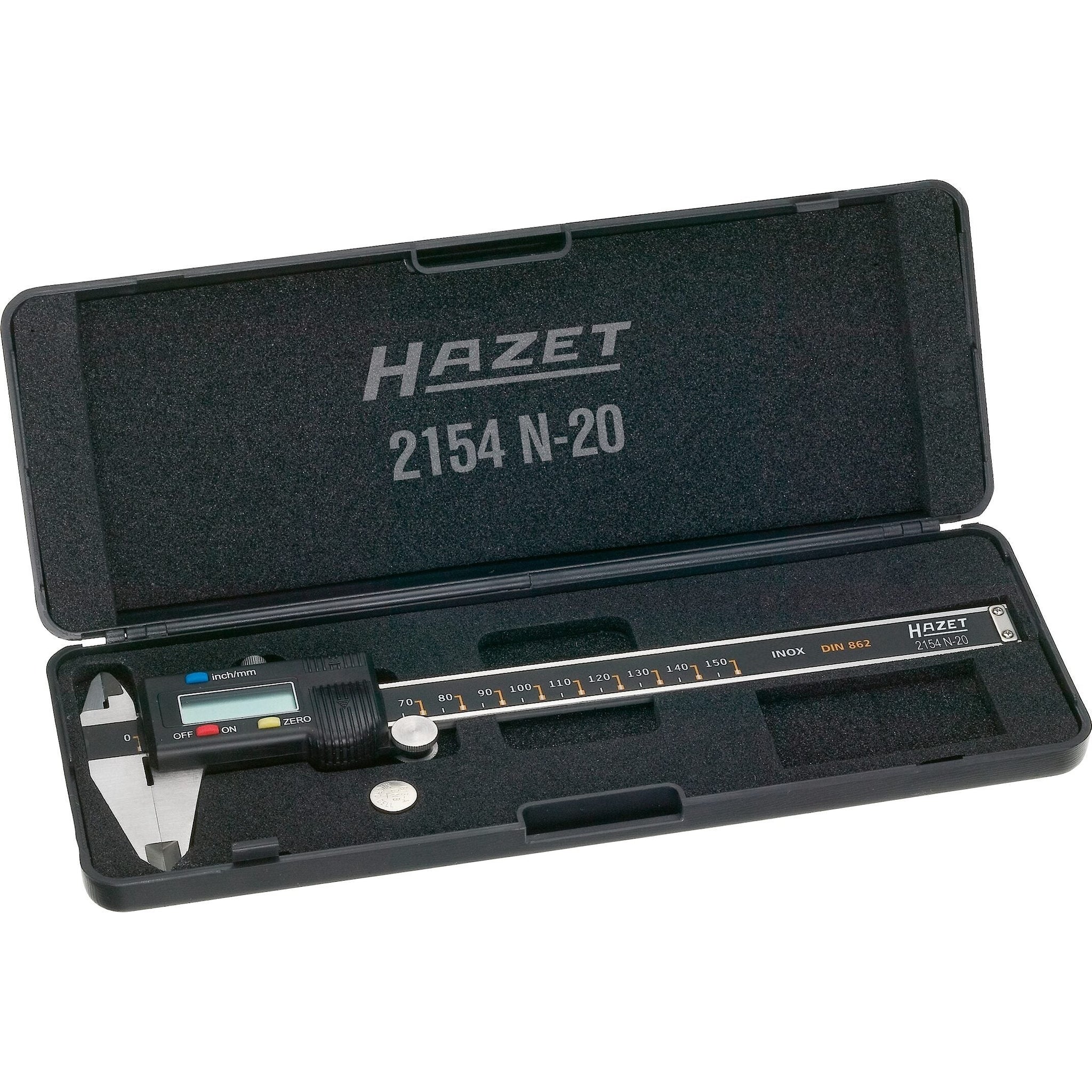HAZET Rollbandmaß 2154N-5, Euro-Normklasse II, Länge 5000 mm, Breite 19 HAZET Rollbandmaß 2154N-5, Euro-Normklasse II, Länge 5000 mm, Breite 19
