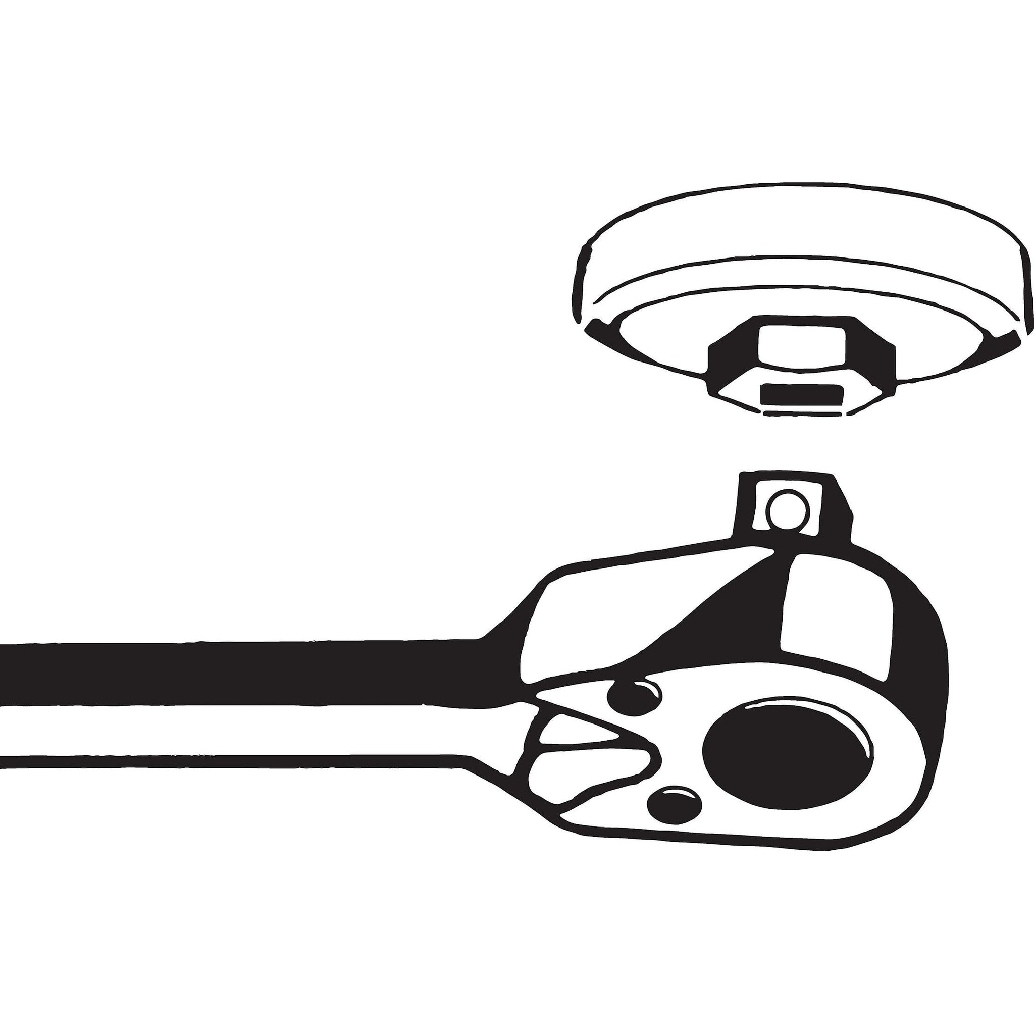 Hazet 2169-6 Oil Filter Wrench - Outside 16-Point Profile