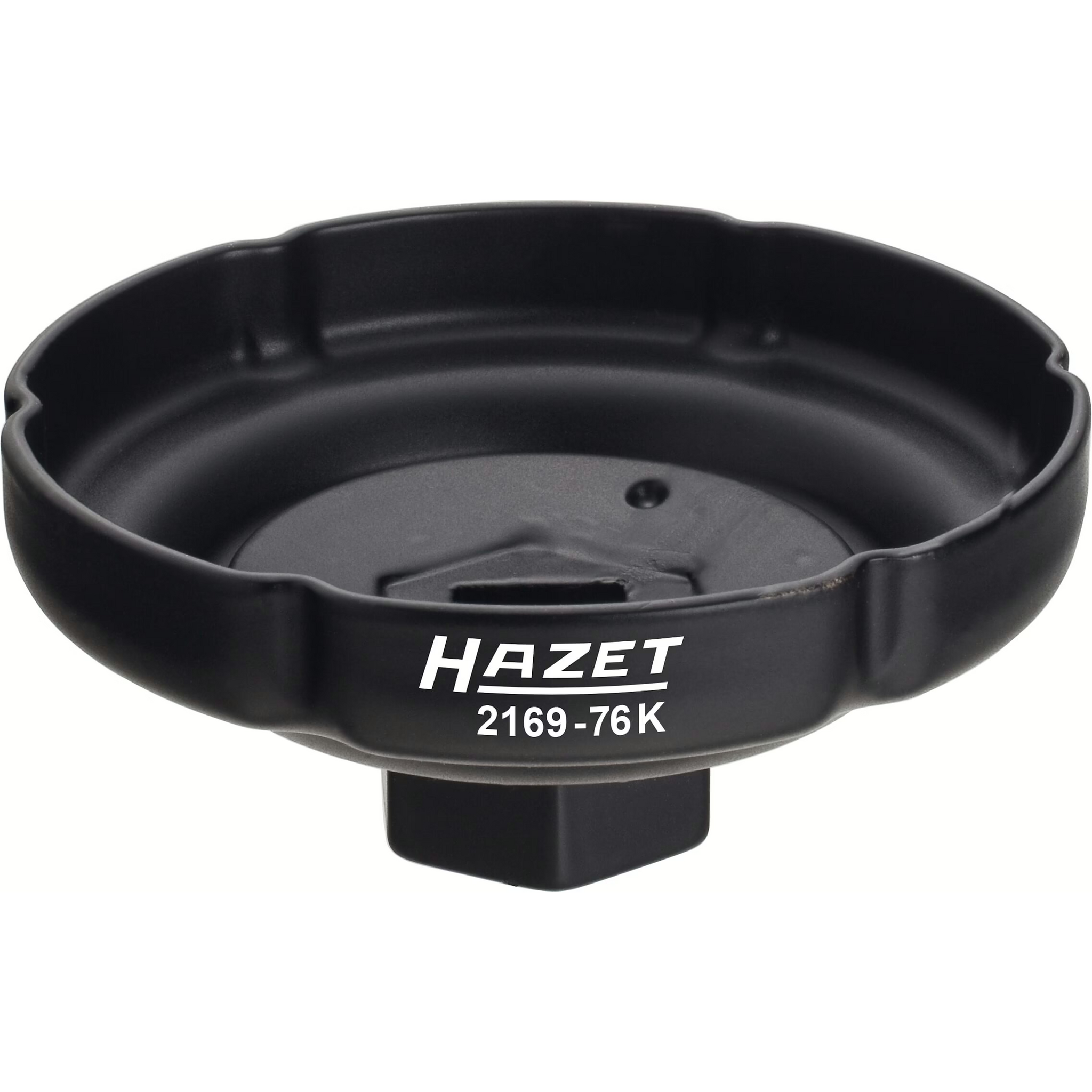 Hazet 2169-76K 1⁄2″ Oil filter wrench - Groove profile - 76 mm