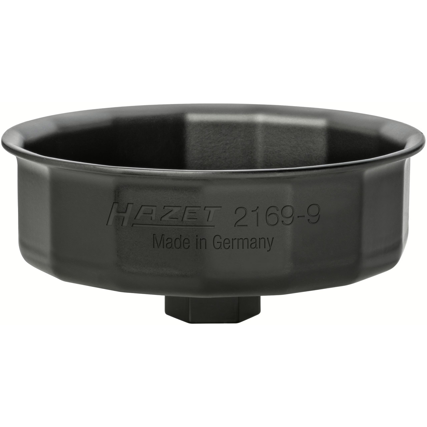 Hazet 2169-9 24 mm outside hexagon - 1⁄2″ Oil filter wrench - Outside 15-point profile - 105 mm