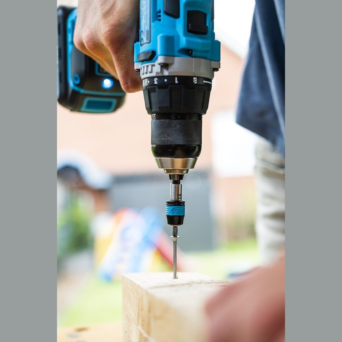 Hazet 2239N-6 1⁄4″→1⁄4″ Adapter with quick change blade ∙ Length: 60 mm