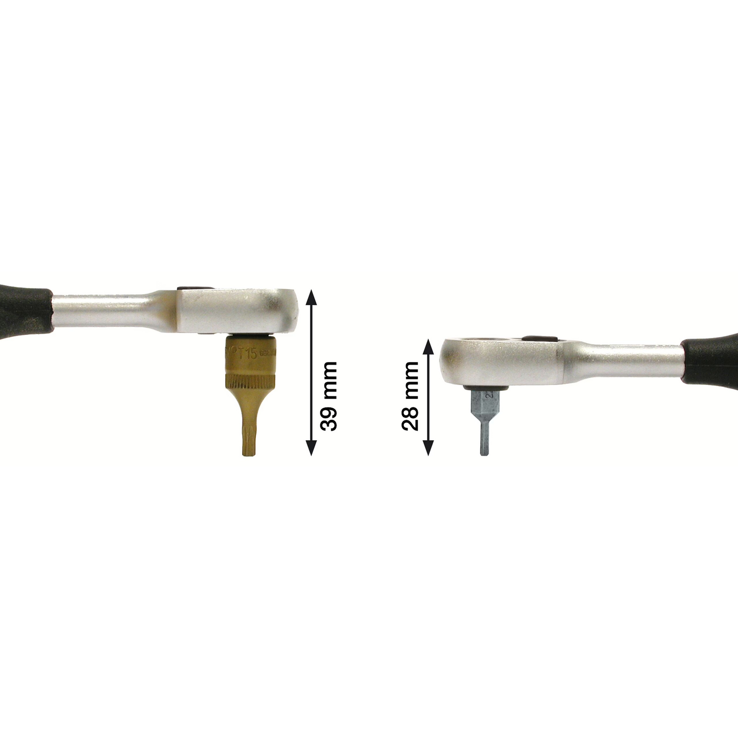 Hazet 2264-1 - Reversible Ratchet For Bits