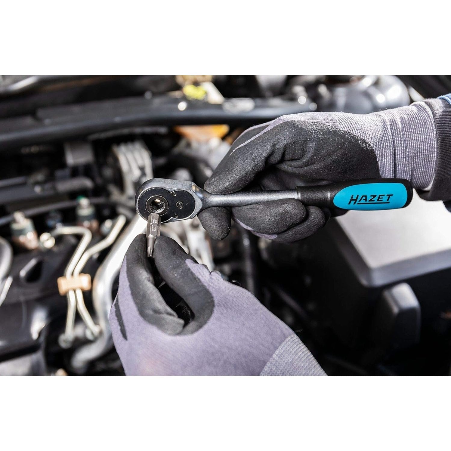 Hazet 2264-1 - Reversible Ratchet For Bits