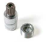 Hazet 2567-16 1⁄2″ Oil service screwdriver socket ∙ Internal serration profile XZN with pin ∙ M16