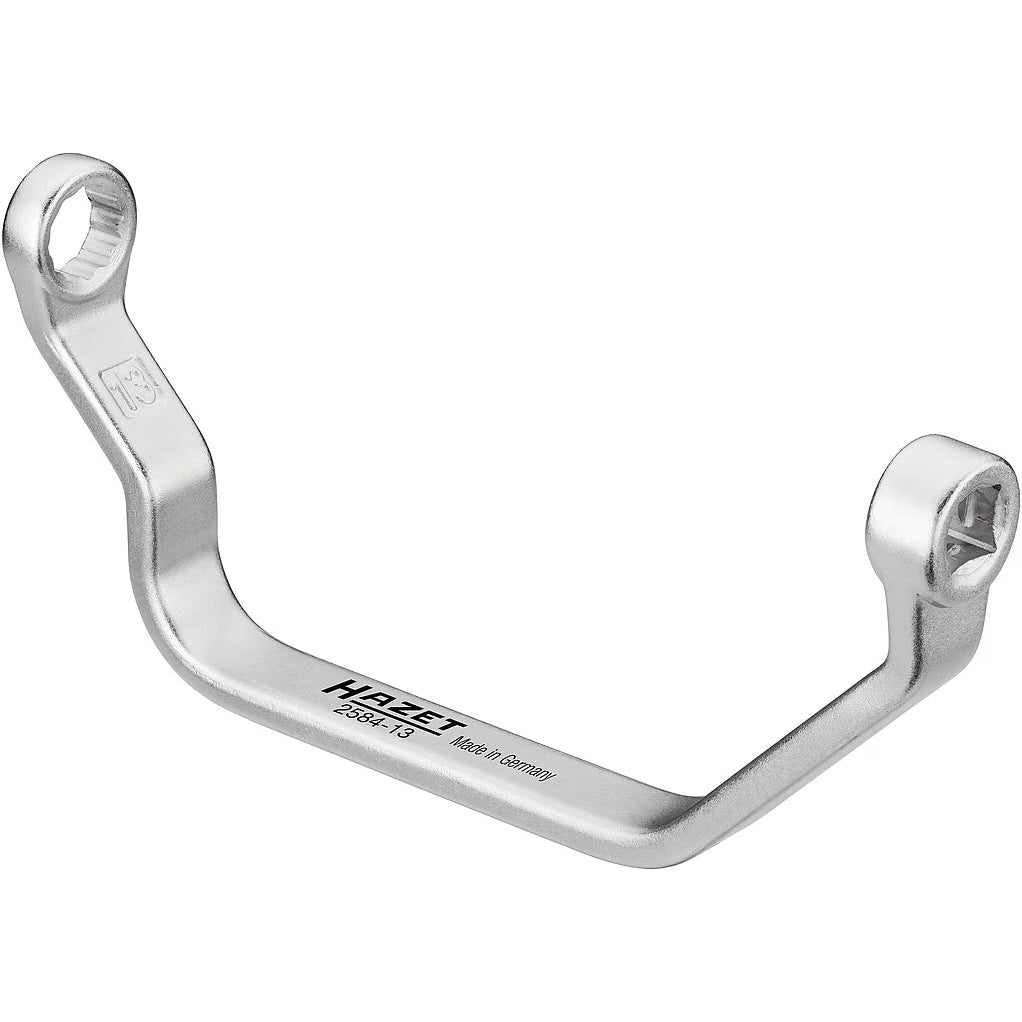 Hazet 2584-13 3⁄8″ Suction pipe / special wrench ∙ VAG ∙ 12-point outer profile ∙ 13 mm
