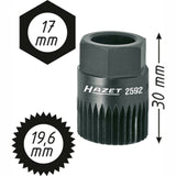 Hazet 2592 V- ribbed belt pulley adapter