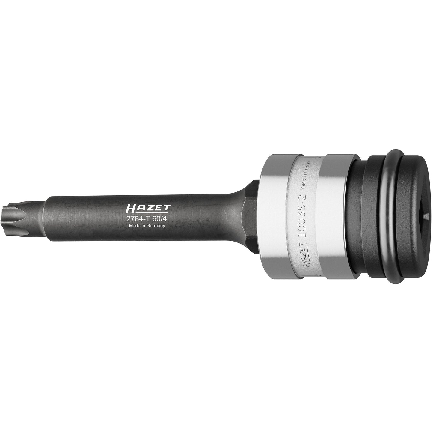 Hazet 2784-T60/4 3⁄4″ 1″ 24 mm outside hexagon Brake disc screwdriver socket set Inside TORX profile T60