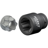 Hazet 2784S-1 1⁄2″ Impact socket ∙ with special profile ∙ Groove profile