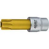 Hazet 2788-T100H 1⁄2″ Camshaft adjuster screwdriver bit ∙ with borehole ∙ Tamper-resistant TORX® profile ∙ T100H