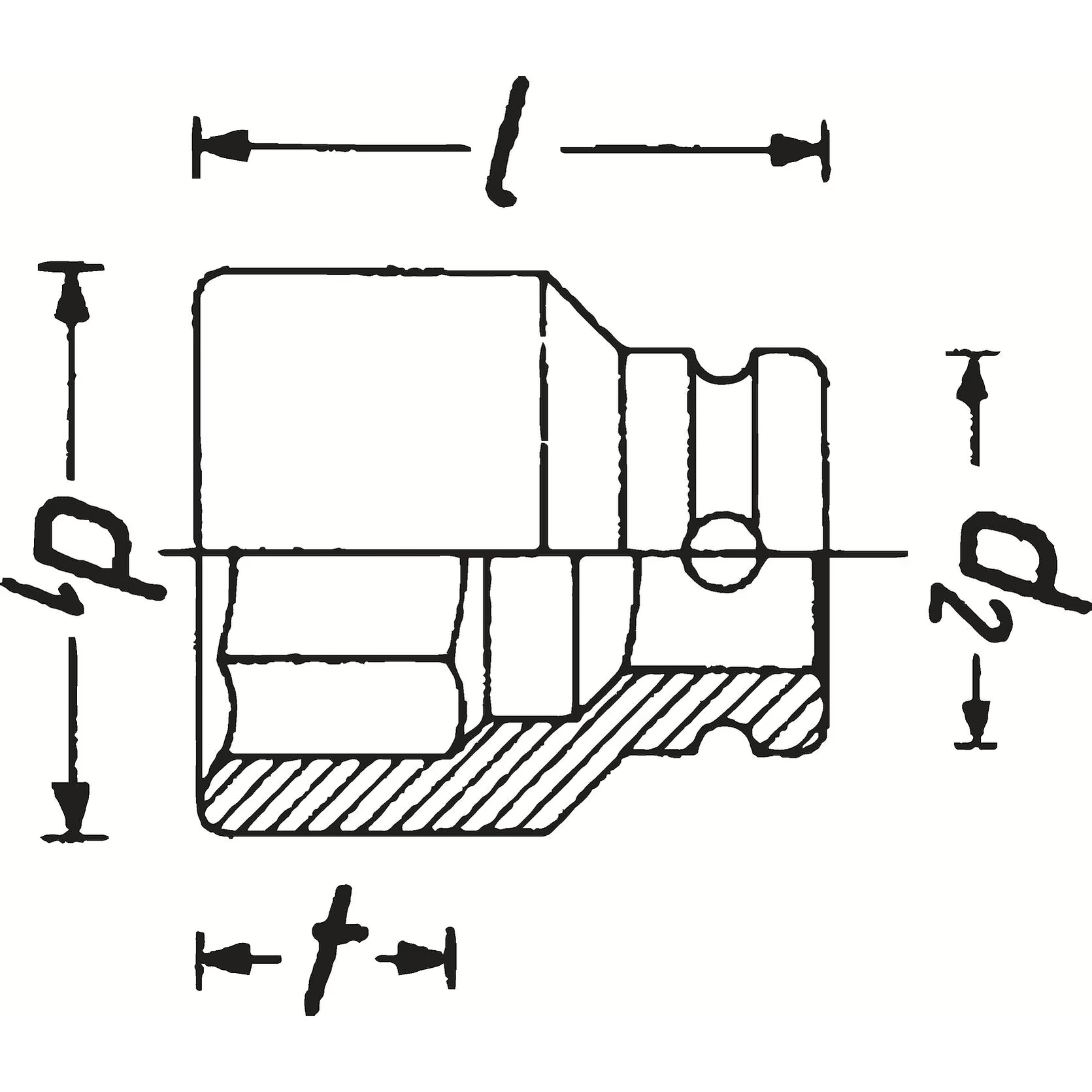 Hazet 2850-E24 3⁄4″ Impact socket - Outside TORX® profile - E24