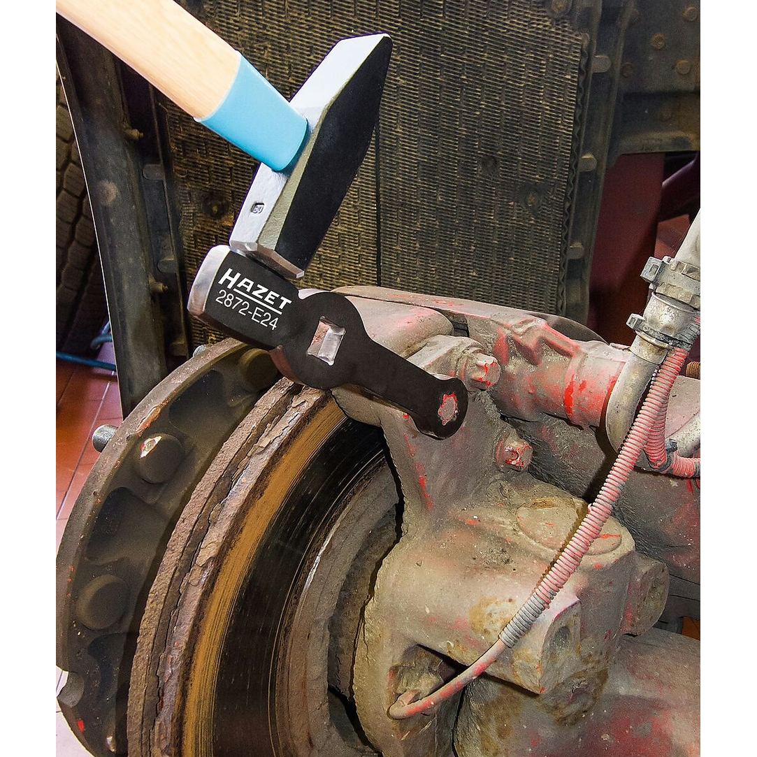 Hazet 2872-E24 Box-end wrench - with 2 striking faces