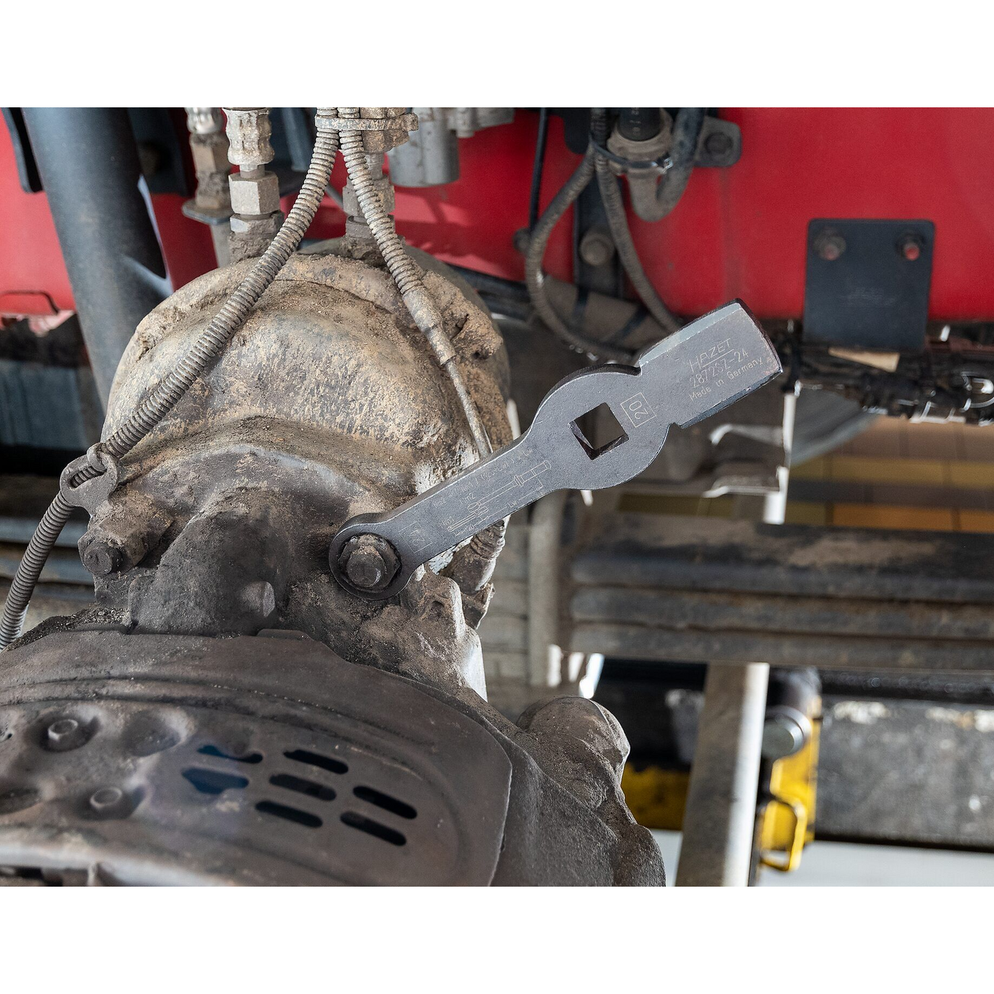 Hazet 2872SZ-24 Box-end wrench - with 2 striking faces