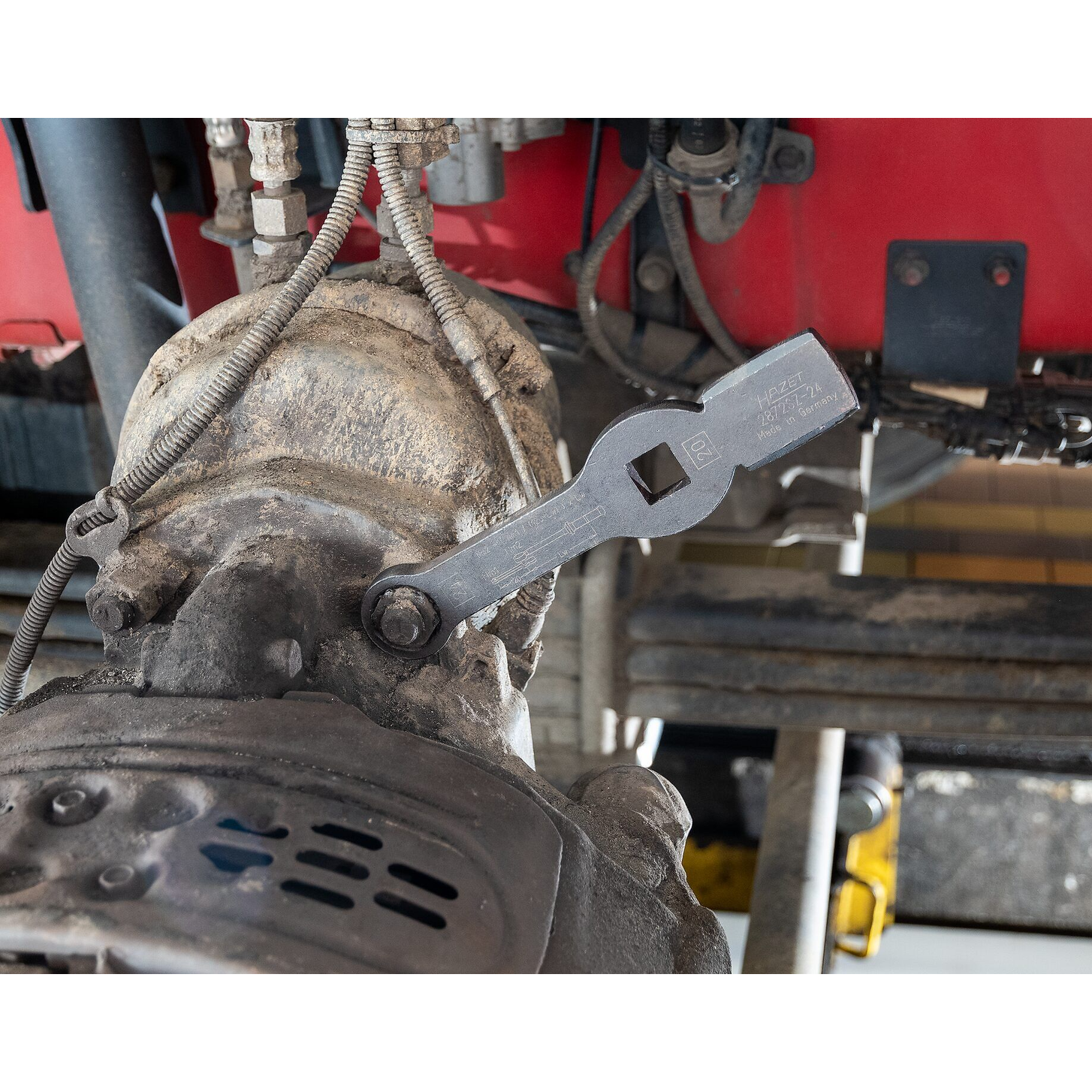 Hazet 2872SZ-24 Box-end wrench - with 2 striking faces