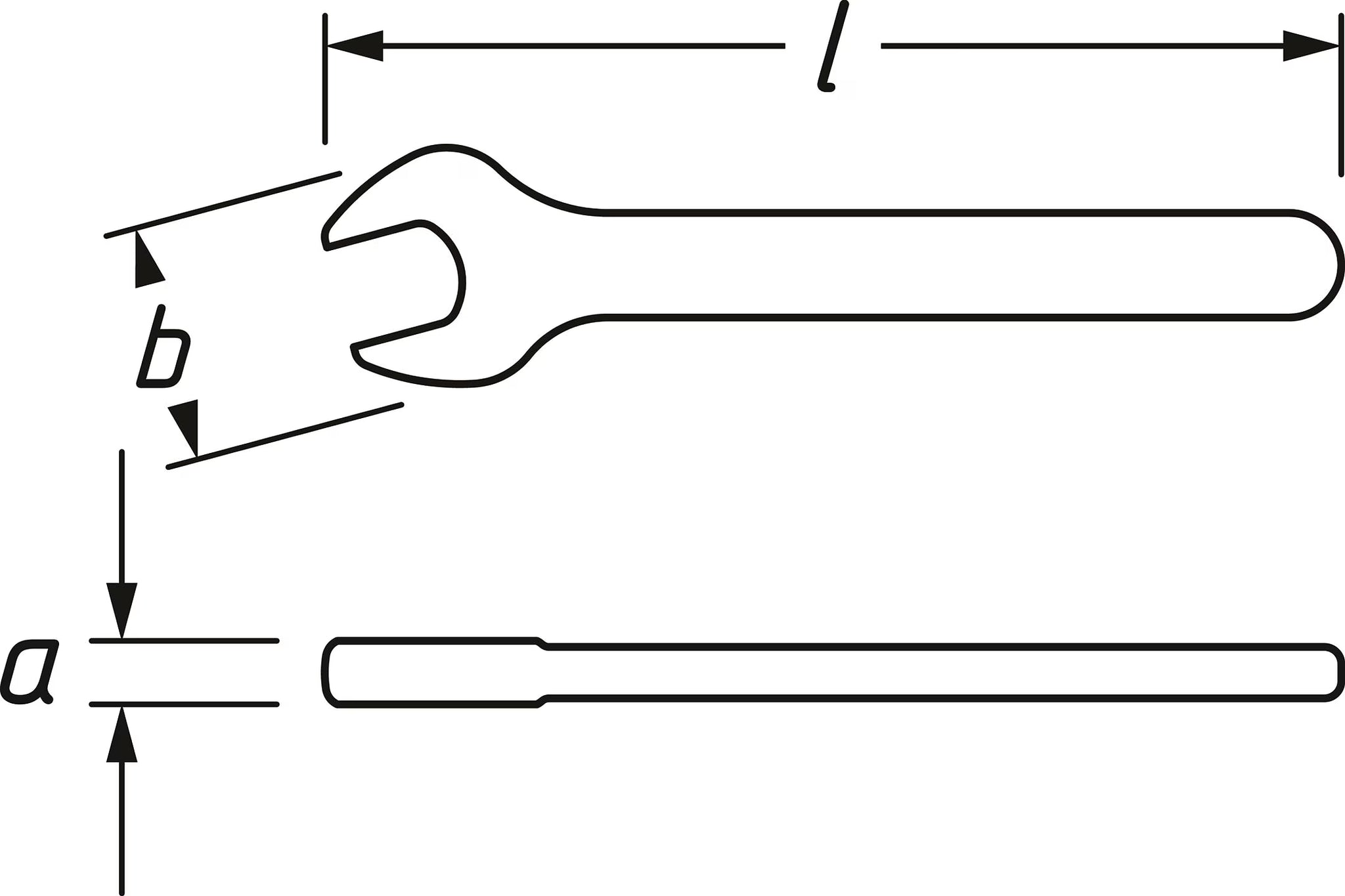 Hazet 450KV-12 Single open-end wrench ∙ with protective insulation