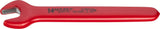 Hazet 450KV-14 Single open-end wrench ∙ with protective insulation