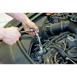 Hazet 4550-5 1⁄2″ Injection line spanner - Outside 12-point profile - 14 mm