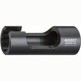 Hazet 4550N-22 1⁄2″ Injection line spanner ∙ 12-point outer profile ∙ 22 mm
