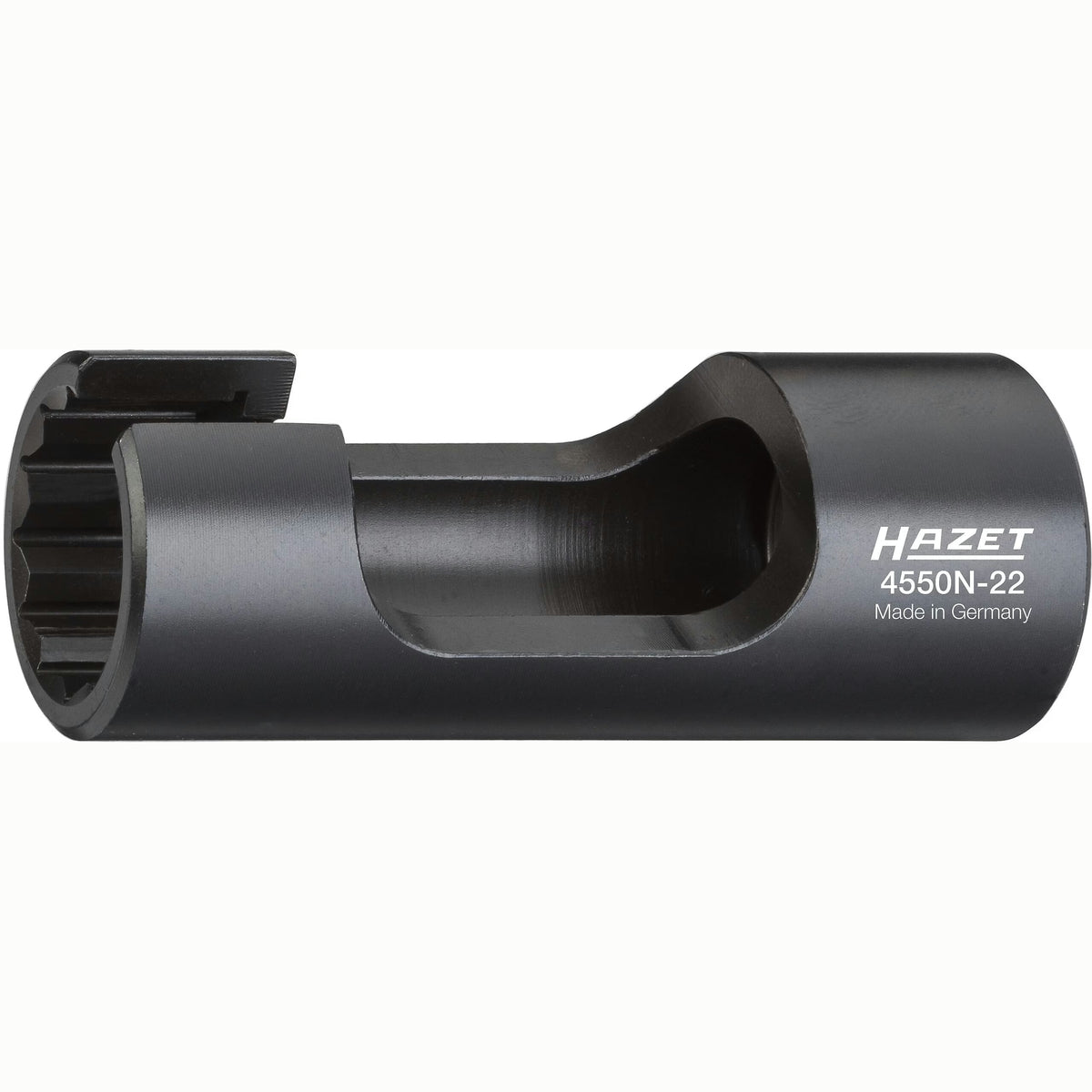Hazet 4550N-22 1⁄2″ Injection line spanner ∙ 12-point outer profile ∙ 22 mm