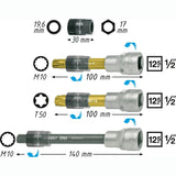 Hazet 4641/4 V- ribbed belt pulley tool