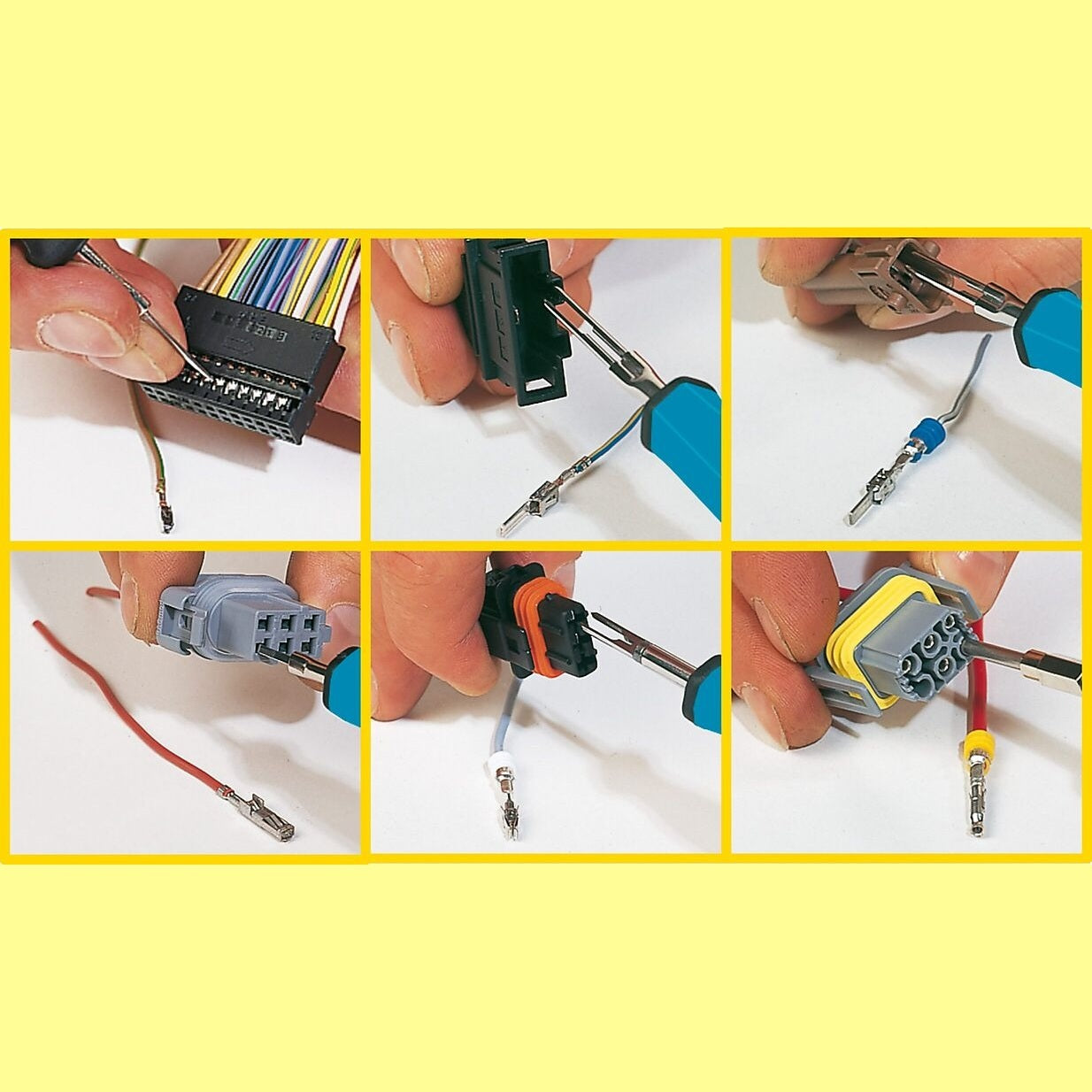 Hazet 4670-1/12 Cable release tool assortment 12-pieces