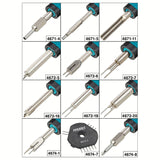 Hazet 4670-5/12 Cable release tool assortment 12-pieces