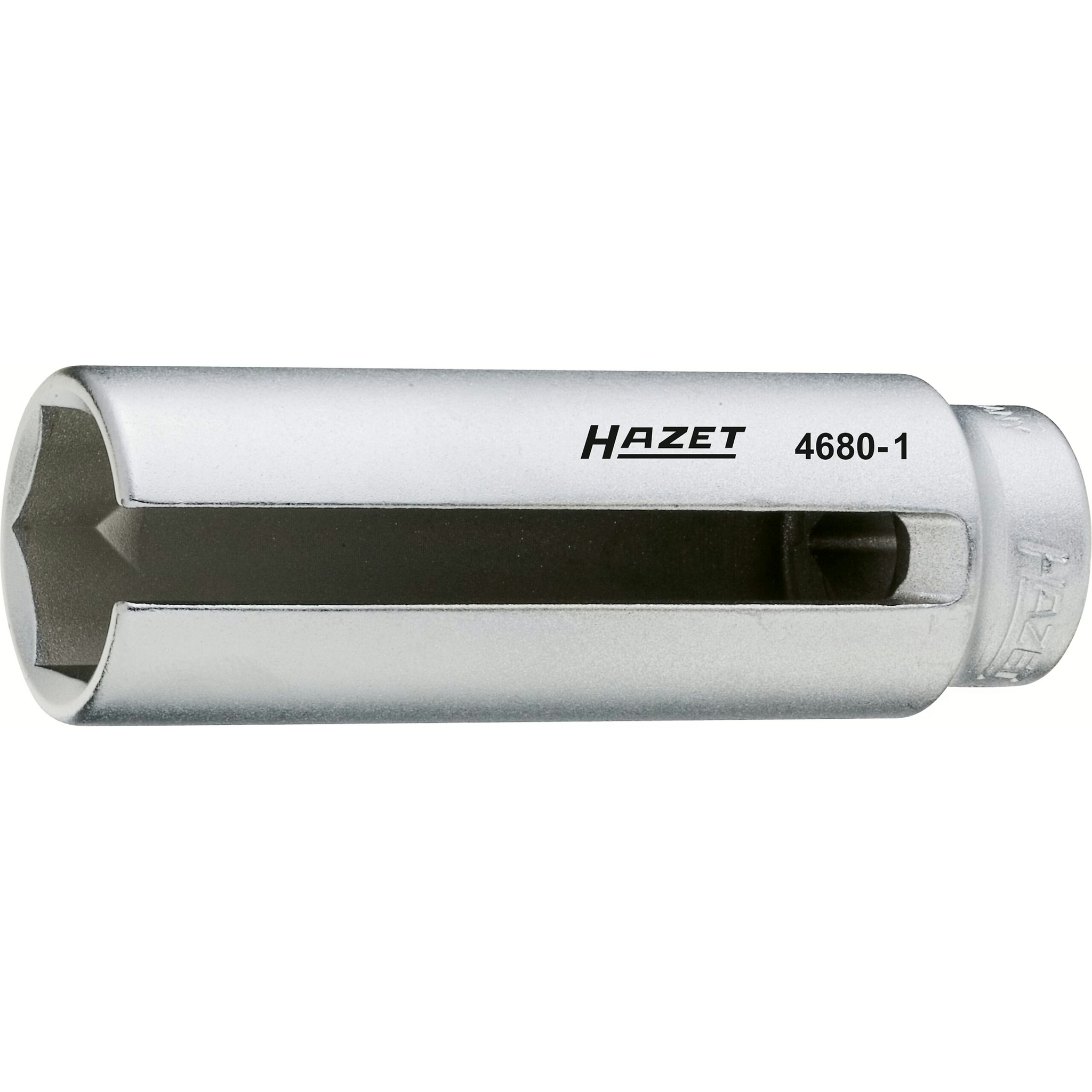 Hazet 4680-1 1⁄2″ Lambda probe socket - Outside hexagon profile - 22 mm