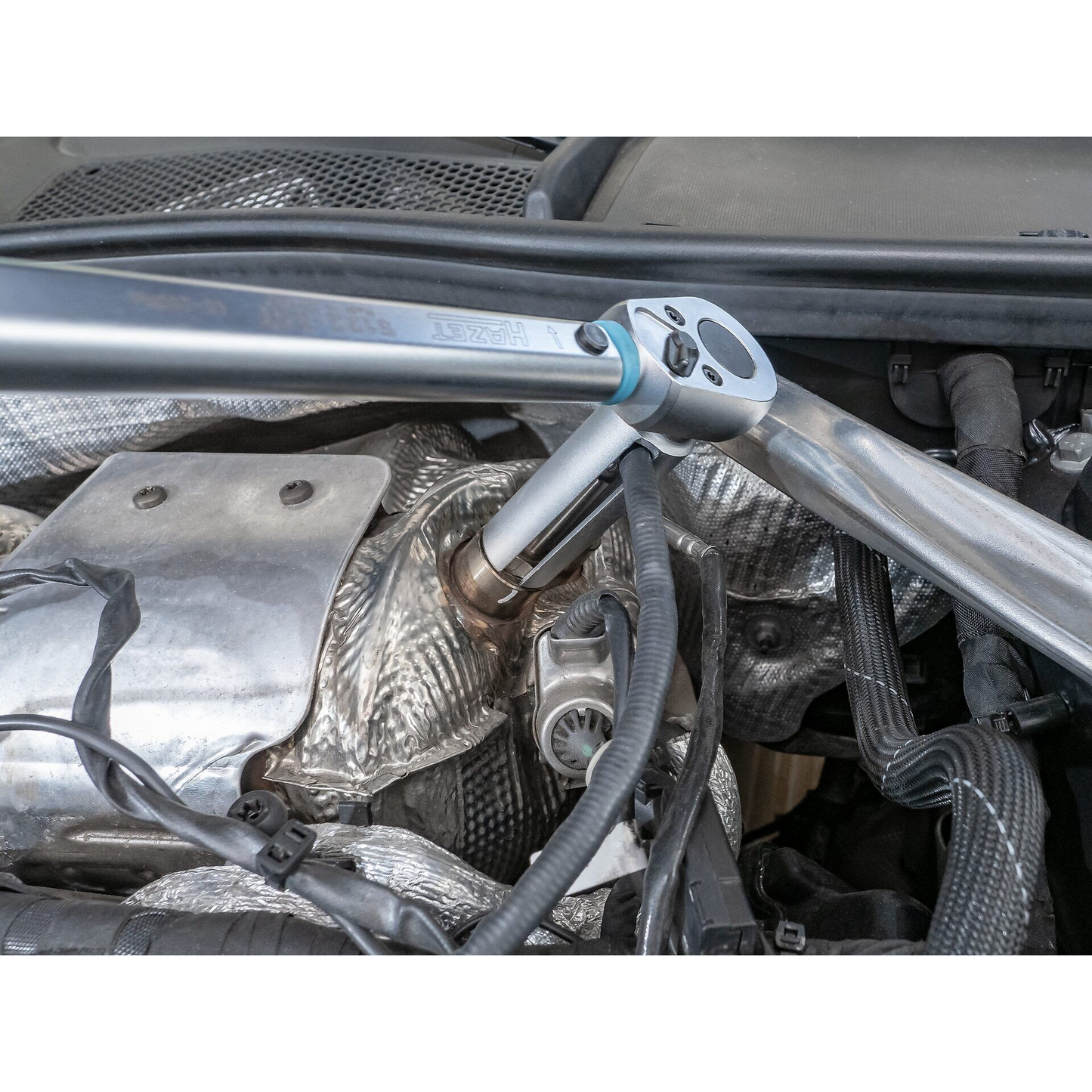 Hazet 4680-1 1⁄2″ Lambda probe socket - Outside hexagon profile - 22 mm