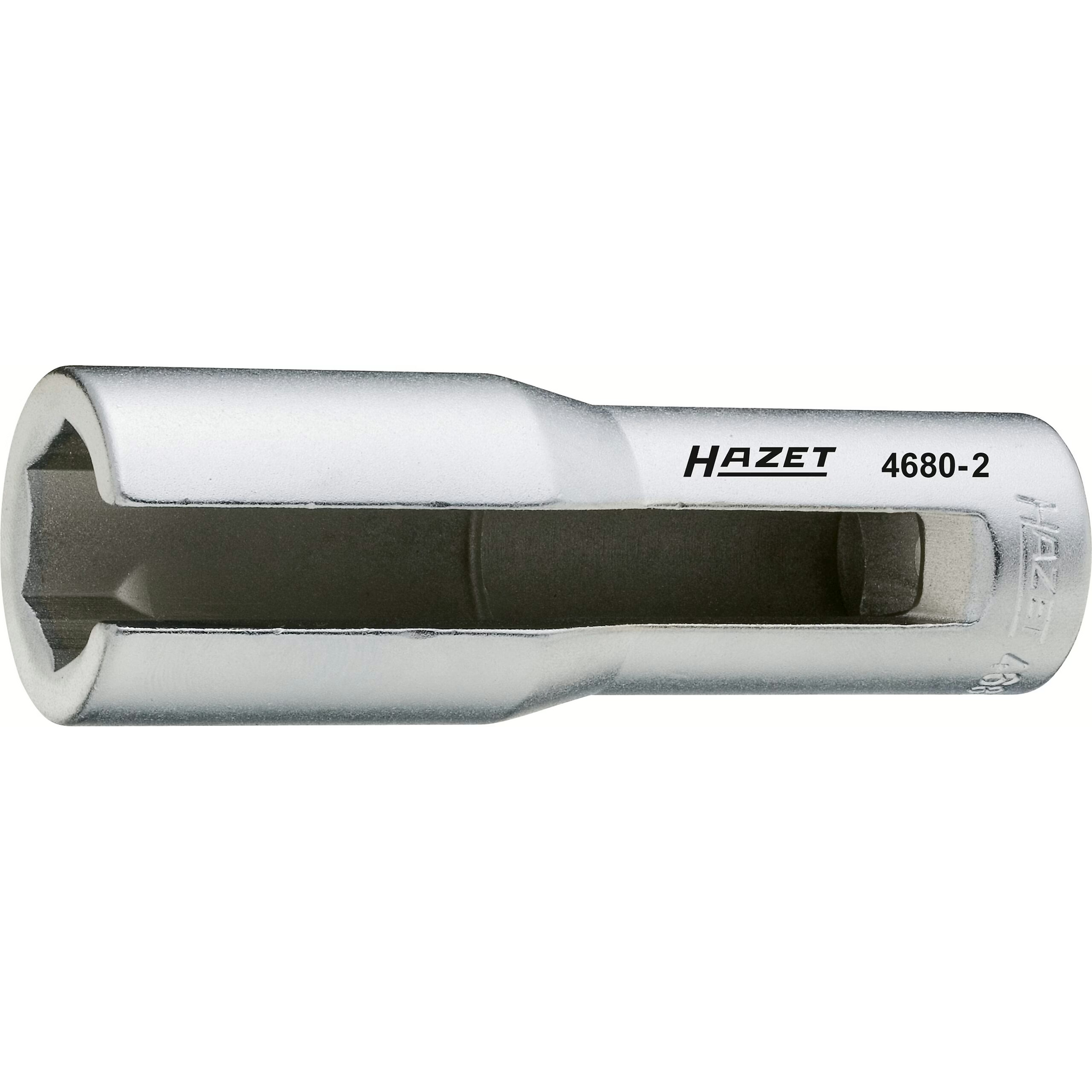 Hazet 4680-2 1⁄2″ Lambda probe socket - Outside hexagon profile - 22 mm