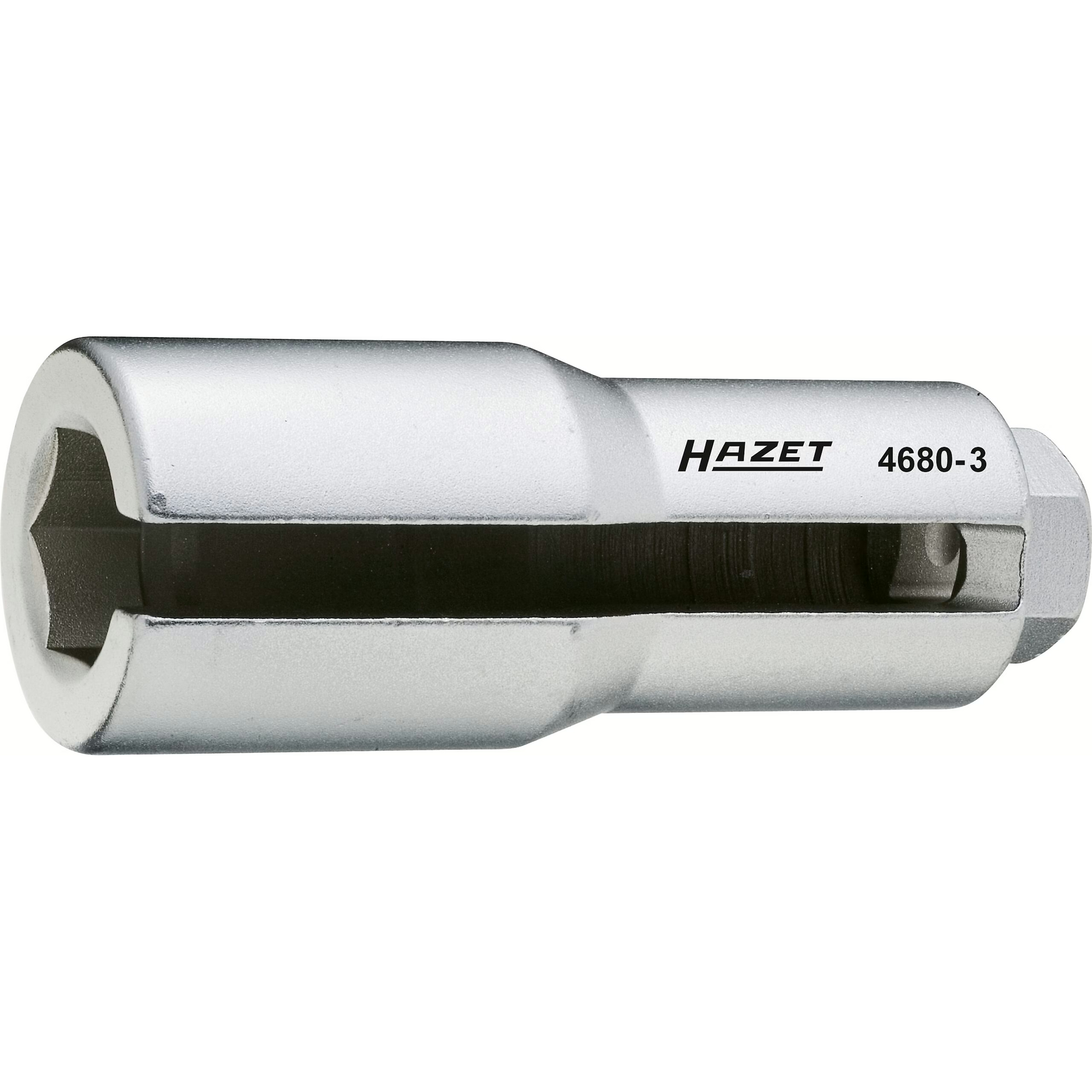 Hazet 4680-3 1⁄2″ Lambda probe socket - Outside hexagon profile - 22 mm